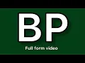 English Bp