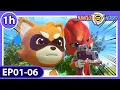Download Lagu ★Jungle Agent English★ EP01-06 | 1 Hour Compilation | Power Heroes | Robot | Superhero |Kids Cartoon