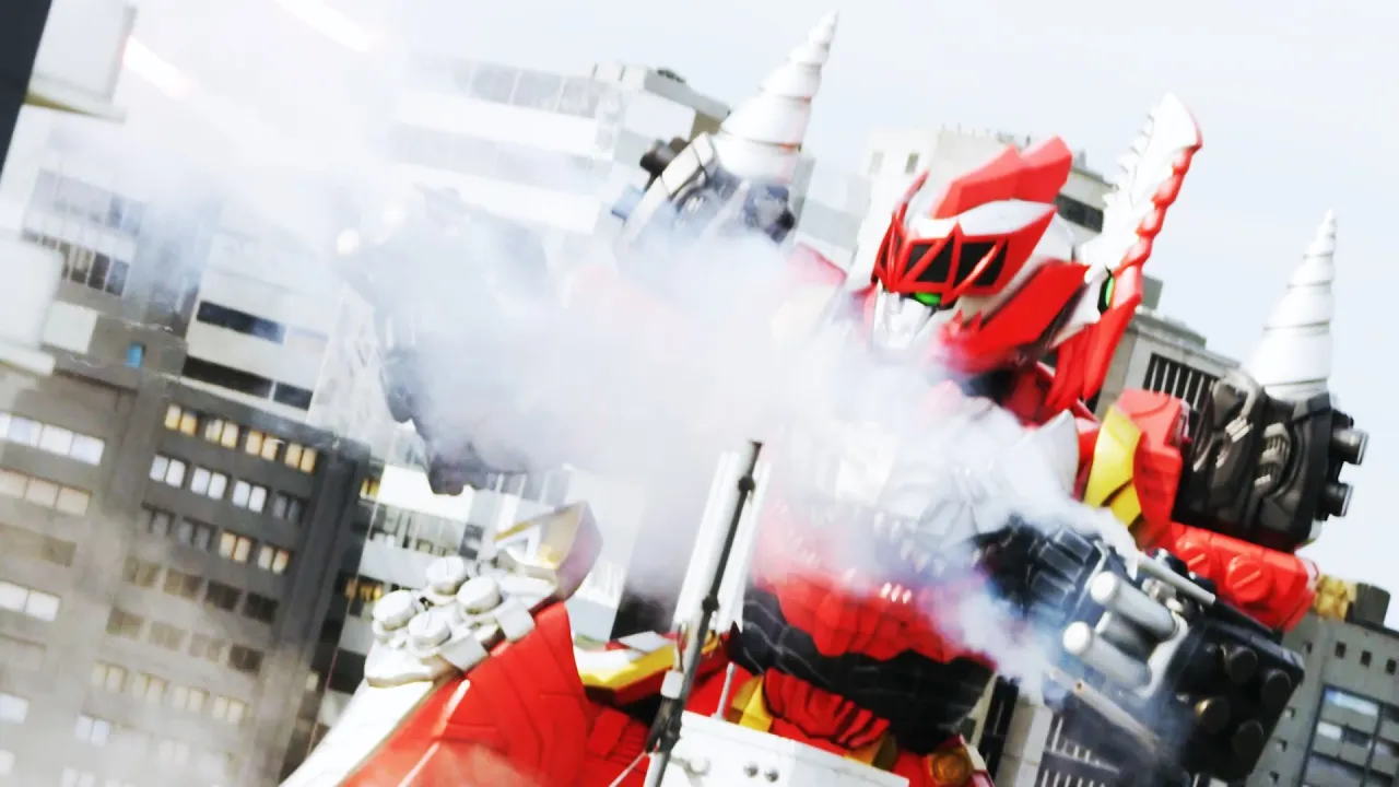 Primeira Batalha do Megazord ???? Power Rangers Dino Fury ⚡ Power Rangers para Crianças