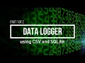 Raspberry Pi 3 Data Logger Part 1 of 2 CSV