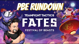 Teamfight Tactics - Festival of Beasts PBE Rundown | TFT Fates | Teamfight Tactics