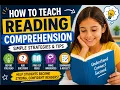 How to Teach Reading Comprehension Strong Independent Readers