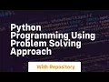 python programming using problem solving approach