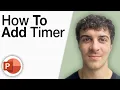 How To Add a Timer to a Powerpoint Slide 2025 Full Guide