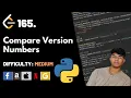 Compare Version Numbers Leet code 165 Theory explained Python code