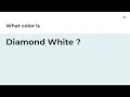 Diamond White color hex color - Blue color