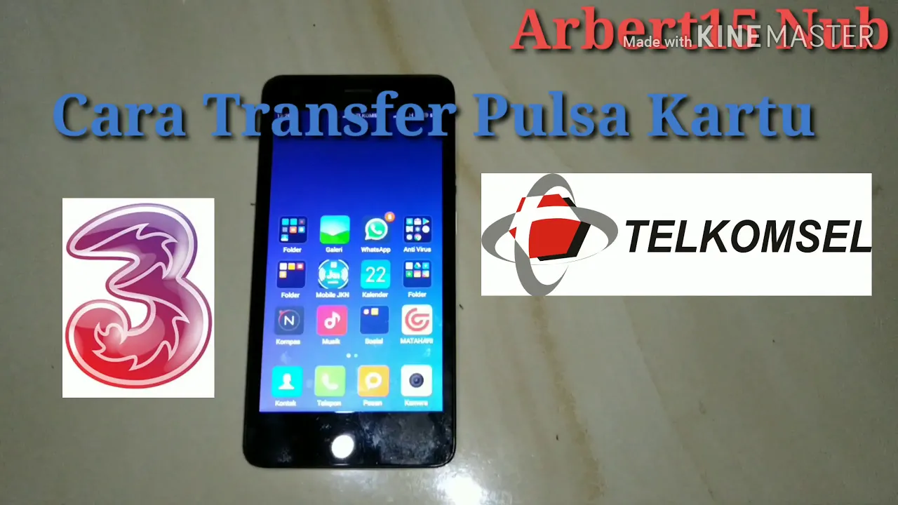 Cara transfer pulsa. 