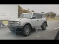 Iconic Silver 2021 Bronco Big Bend MIC hardtop 4 Door