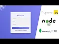 Login and Signup tutorial with NodeJS Express MongoDB