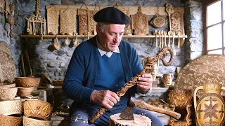 INGENIO RURAL: cuando la MADERA servía para TODO en los PUEBLOS | Cucharas, BASTONES, cuadros y más