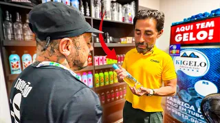 LEVEI O JOÃO ADIBE EM UMA ADEGA PELA PRIMEIRA VEZ NA VIDA