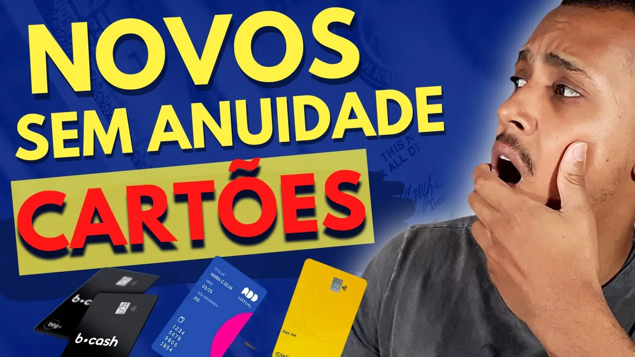 ????URGENTE - 4 NOVOS CARTÕES DE CRÉDITO SEM ANUIDADE E LANÇAMENTOS