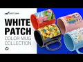 White Patch Full Color Mug Collection Orca Coatings 5 Color Available - Photo USA