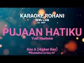 Download Lagu PUJAAN HATIKU (Key A) Kunci nada tinggi - KARAOKE ROHANI KRISTEN