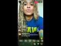 Ciara on live IG answers fans questions n Kelly Rowland stop through