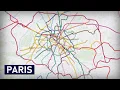 Download Lagu Evolution of the Paris Metro \u0026 RER 1900-2035 (geographic map)