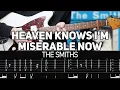 Download Lagu The Smiths - Heaven Knows I'm Miserable Now (Guitar lesson with TAB)