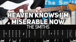 The Smiths Heaven Knows I M Miserable Now Guitar Lesson With TAB 