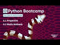 Python Bootcamp 08 - Properties Static Methods OOP Part 2