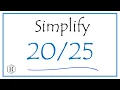 How to Simplify the Fraction