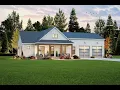 Small Barndominium Plan 009-00447 Under 1 000 sq ft