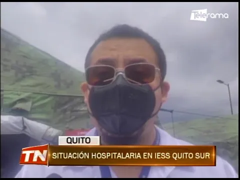 Situación hospitalaria en IESS Quito Sur