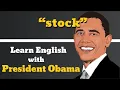 Stock Usage Pronounce Meaning Definition Sentence Examples