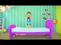 Five Little Monkeys Jumping On The Bed [2 MIN LOOP] | Baby Monkeys Nursery Rhymes!