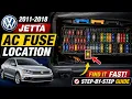 Volkswagen Jetta AC Fuse Location 2011 2018 Step-by-Step Guide Where Is