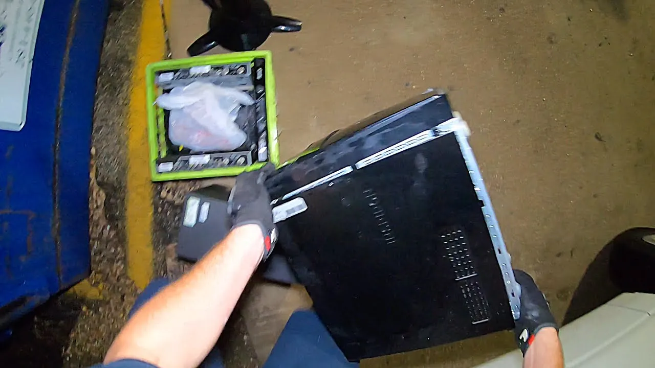 Dumpster Diving "Blue Magic!"