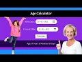 Age Calculator App Using HTML CSS and JavaScipt