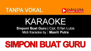 Download KARAOKE SIMPONI BUAT GURU (TANPA VOKAL) VERSI ORIGINAL MP3