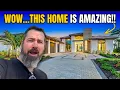 Inside Southwest Florida s New MASSIVE Luxury CUSTOM Home in Wild Blue at Waterside Lakewood Ranch