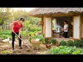 TIMELAPSE -- Process 3 Months of Gardening, Growing Rare Sugarcane \u0026 Rustic Oven Roast Chicken