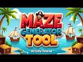 Maze Generator Tool - Artistly Tutorial