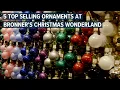 Bronner s CHRISTmas Wonderland top 5 selling ornaments