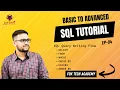 4 SQL Query Flow How to write sql query Flow of sql query execution How to run sql query