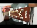 BEAUTIFUL CHEAP GUITAR Yamaha F310 TBS Acoustic Guitar Quick Demo