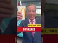 Woman doesn t regret throwing milkshake at Nigel Farage