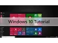Windows 10 Tutorial Beginners Guide