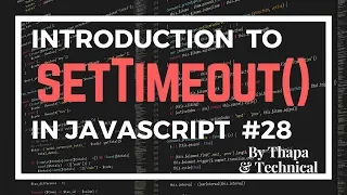 JavaScript Tutorial in Hindi setTimeout Function in JavaScript in Hindi