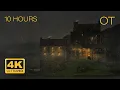Download Lagu Stormy Night at a Scottish Castle 4K | Heavy Rain \u0026 Distant Rolling Thunder | Relax | Study | Sleep