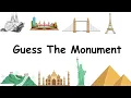 Monument Mysteries Can You Guess the World s Famous Landmarks