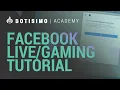 Botisimo Academy Facebook Tutorial