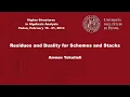 Amnon Yekutieli - Residues and Duality for Schemes and Stacks