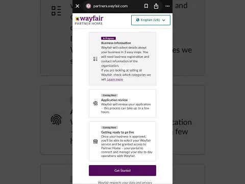 Wayfair Partner Portal Application