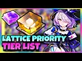 Download Lagu DEFINITIVE LATTICE PRIORITY TIER LIST! | ETHERIA RESTART