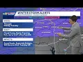 Cold and wet Tuesday morning ice possible in the mountains and foothills