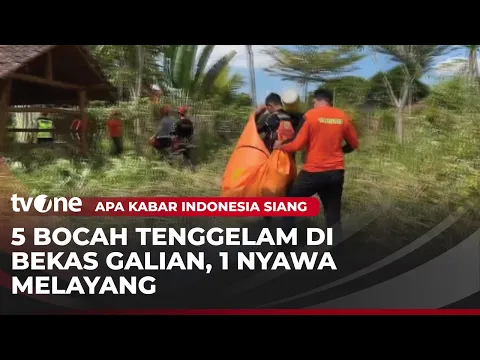 5 Bocah Tenggelam di Bekas Galian, Satu Orang Tewas