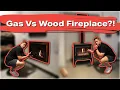 Cheapest Way to heat a house without electricity Gas vs Wood Fireplaces